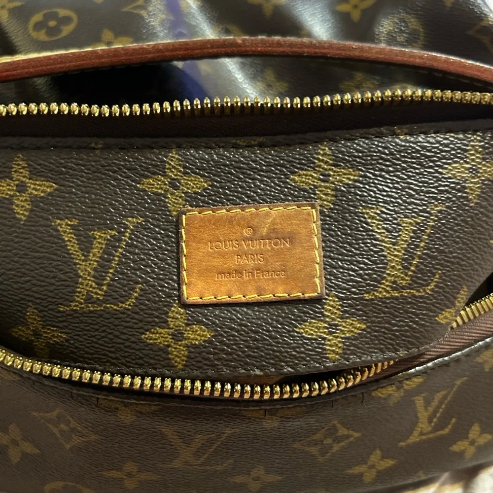 Louis Vuitton Brown Monogram Hobo Bag
